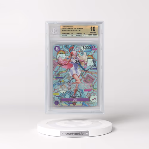 2023 One Piece OP05-Awakening of the New Era #120 Uta - Special Alternate Art (BGS 10 PRISTINE)