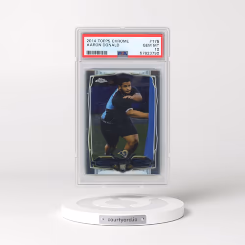 2014 Topps Chrome #175 Aaron Donald (PSA 10 GEM MINT)