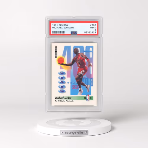1991 Skybox #307 Michael Jordan (PSA 9 MINT)