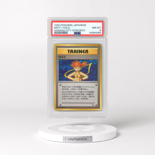 1998 Pokémon Hanada City Gym Deck Misty - Holo (PSA 8 NM-MT)