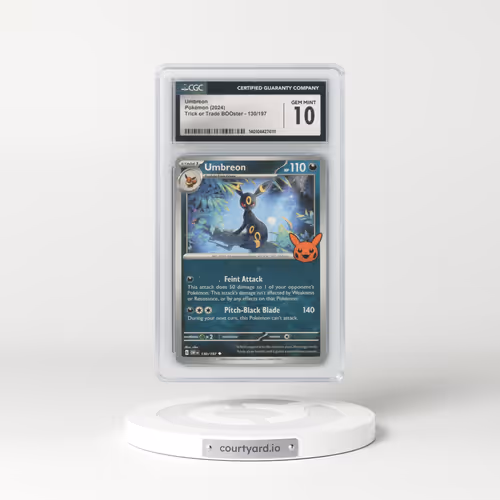 2024 Trick or Trade BOOster (2024) #130/197 Umbreon (CGC 10 GEM MINT)