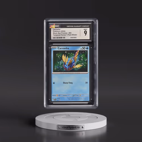 2023 Black Star Promos - Scarlet & Violet SVPEN #093 Carvanha - Temporal Forces 1-Pack Blister (Cosm