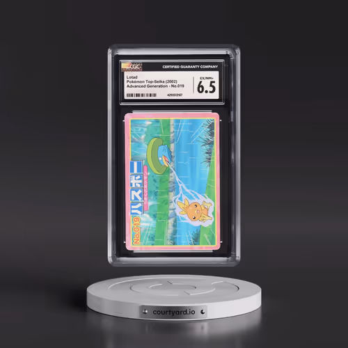 2002 Advanced Generation (Pink Border) #019 Lotad (CGC 6.5 EX-NM+)