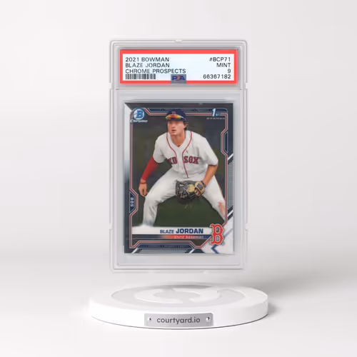 2021 Bowman Chrome Prospects #BCP71 Blaze Jordan (PSA 9 MINT)