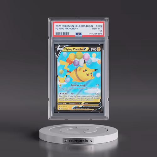 2021 Pokémon Celebrations #006 Flying Pikachu V - Holo (PSA 10 GEM MINT)