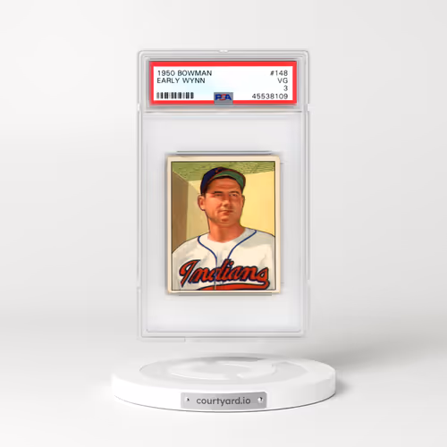 1950 Bowman #148 Early Wynn (PSA 3 VG)
