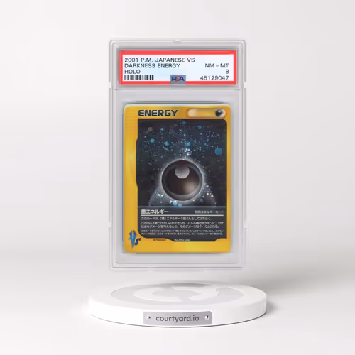 2001 Pokémon VS Darkness Energy - Holo (PSA 8 NM-MT)