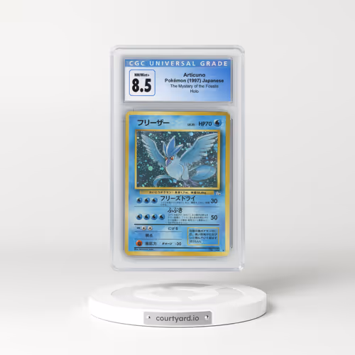 1997 The Mystery of the Fossils Articuno - Holo (CGC 8.5 NM-MT+)