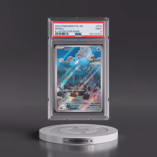 2023 Pokémon Pal EN-Paldea Evolved #204 Marill - Illustration Rare (PSA 9 MINT)