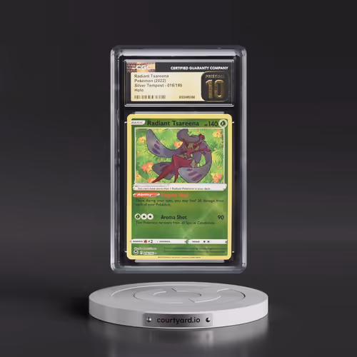 2022 Silver Tempest #016/195 Radiant Tsareena - Holo (CGC 10 PRISTINE)