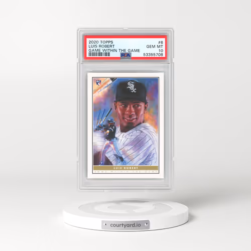 2020 Topps Game Within the Game #6 Luis Robert (PSA 10 GEM MINT)