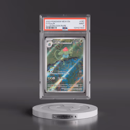 2023 Pokémon Mew EN-151 #167 Ivysaur - Illustration Rare (PSA 9 MINT)