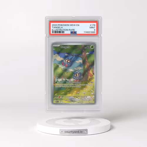 2023 Pokémon Mew EN-151 #178 Tangela - Illustration Rare (PSA 9 MINT)