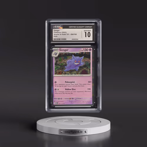 2023 Scarlet & Violet 151 - MEW EN #094/165 Gengar - Holo (CGC 10 GEM MINT)
