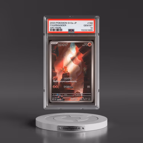 2023 Pokémon Sv2a-Pokemon 151 #168 Charmander - Art Rare (PSA 10 GEM MINT)