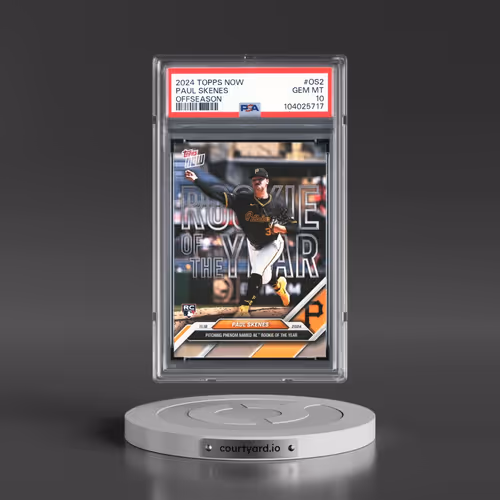 2024 Topps Now Offseason #OS2 Paul Skenes (PSA 10 GEM MINT)