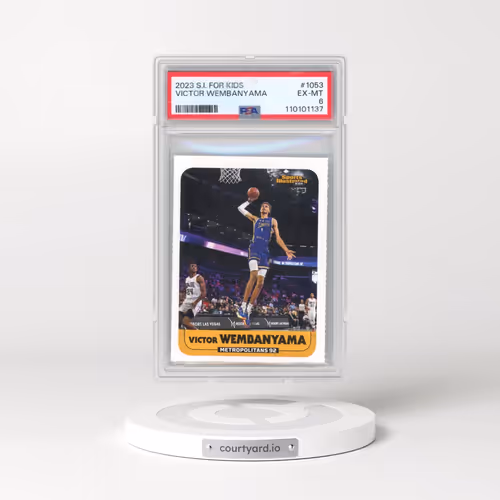2023 S.I. for Kids #1053 Victor Wembanyama (PSA 6 EX-MT)