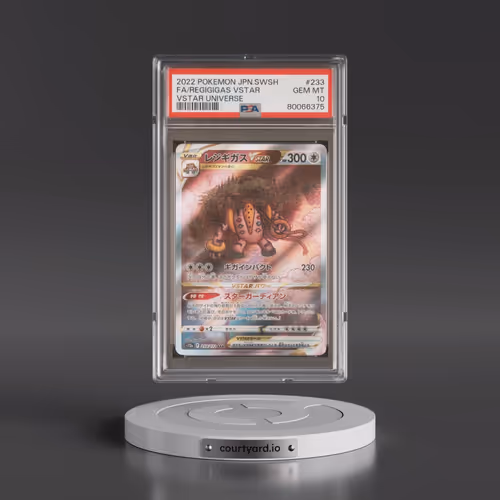 2022 Pokémon Sword & Shield Vstar Universe #233 Regigigas Vstar - Full Art (PSA 10 GEM MINT)