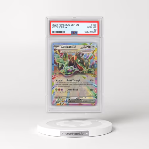 2024 Pokémon Ssp EN-Surging Sparks #159 Cyclizar EX - Holo (PSA 10 GEM MINT)