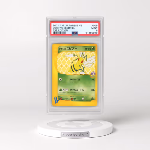 2001 Pokémon VS #009 Bugsy's Beedrill - 1st Edition (PSA 9 MINT)