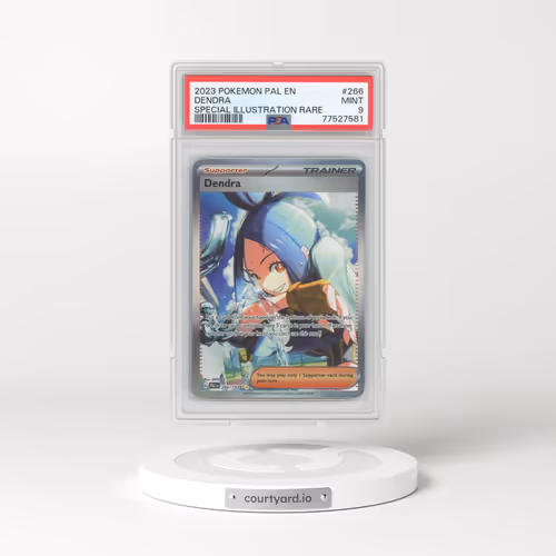 2023 Paldea Evolved - PAL EN #266 Dendra - Special Illustration Rare (PSA 9 MINT)