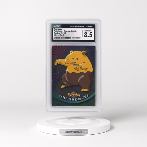 1999 Series 2 (Oval Nintendo Seal) #96 Drowzee - Silver Foil (CGC 8.5 NM-MT+)