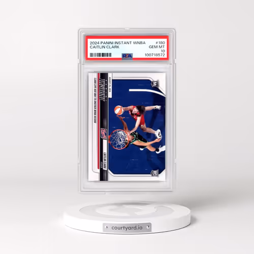 2024 Panini Instant WNBA #180 Caitlin Clark (PSA 10 GEM MINT)
