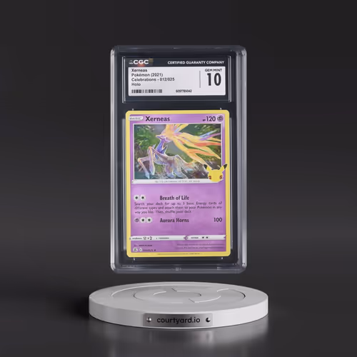 2021 Celebrations #012/025 Xerneas - Holo (CGC 10 GEM MINT)