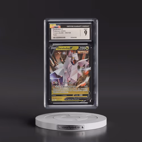 2023 Crown Zenith #103/159 Duraludon V - Holo (CGC 9 MINT)