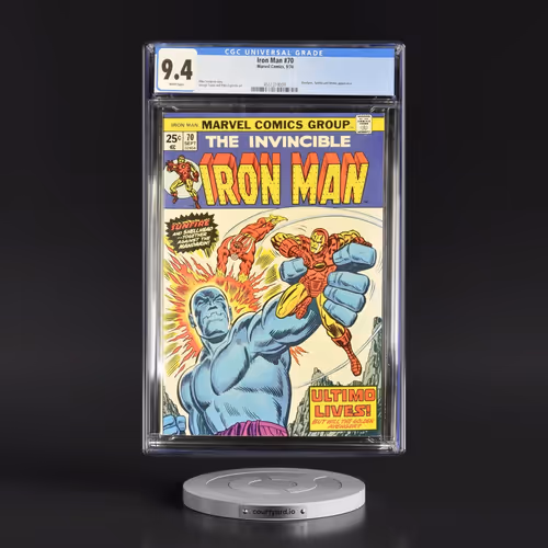 Iron Man #70 CGC 9.4 White Pages (Marvel Comics, 9/74) - Universal