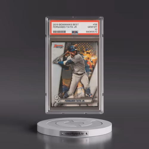 2019 Bowman's Best #58 Fernando Tatis Jr. (PSA 10 GEM MINT)