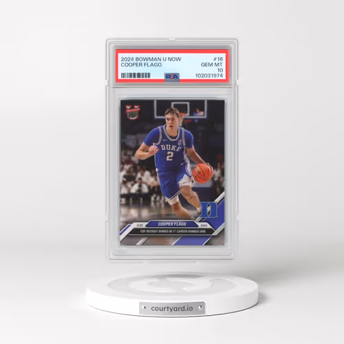 2024-25 Bowman U Now #16 Cooper Flagg (PSA 10 GEM MINT)