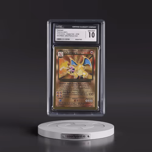 2021 Celebrations - Classic Collection #4/102 Charizard - Gold Metal - Celebrations Ultra-Premium Co