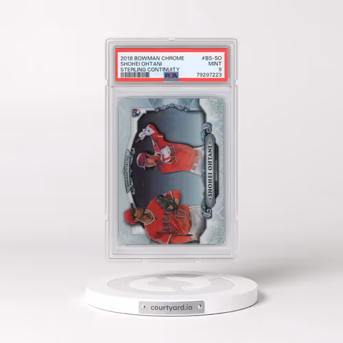 2018 Bowman Chrome Bowman Sterling Continuity #BS-SO Shohei Ohtani (PSA 9 MINT)