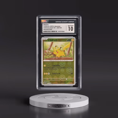 2023 Pokémon Card 151 #025/165 Pikachu - Reverse Holo Poké Ball (CGC 10 GEM MINT)