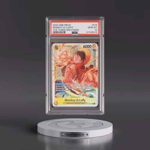 2024 One Piece Ultra Deck ST13-the Three Brothers #015 Monkey D. Luffy (PSA 10 GEM MINT)