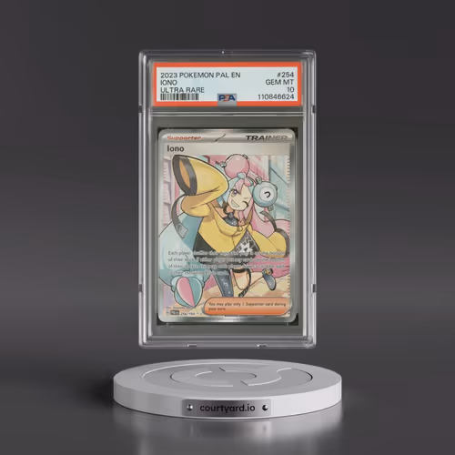 2023 Pokémon Pal EN-Paldea Evolved #254 Iono - Ultra Rare (PSA 10 GEM MINT)