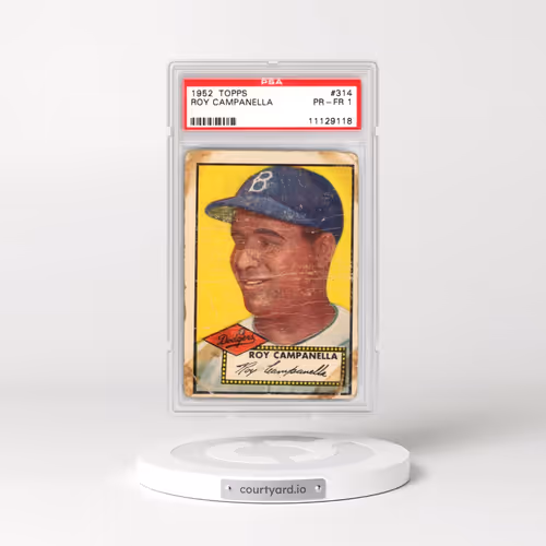 1952 Topps #314 Roy Campanella (PSA 1 PR)