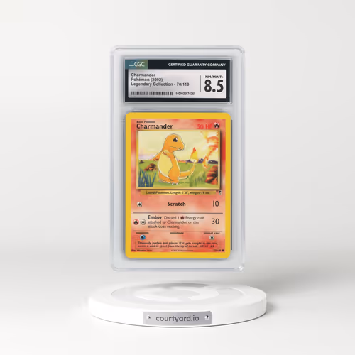 2002 Legendary Collection #70/110 Charmander (CGC 8.5 NM-MT+)