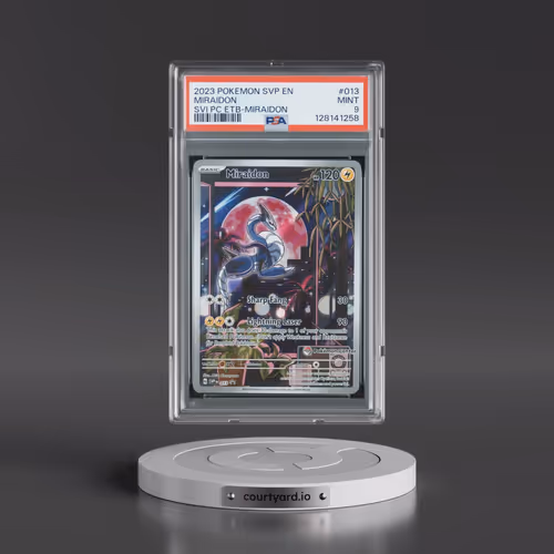 2023 Pokémon Svp EN-SV Black Star Promo #013 Miraidon - Scarlet & Violet Pokemon Center Elite Traine