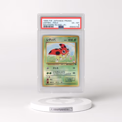 1999 Pokémon Promo Southern Islands Ledyba - Holo Southern Island-R.I. (PSA 6 EX-MT)