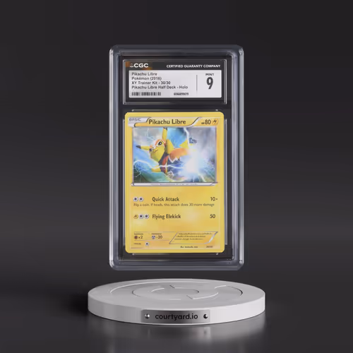 2014 XY Trainer Kit #30/30 Pikachu Libre - Pikachu Libre Half Deck Holo (CGC 9 MINT)