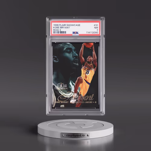 1996 Flair Showcase #31 Kobe Bryant - Row 2 (PSA 7 NM)