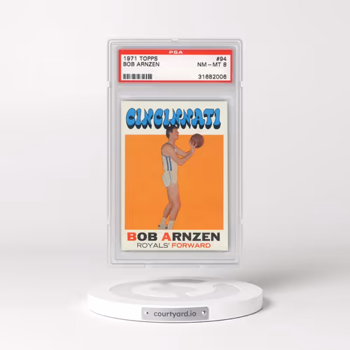 1971 Topps #94 Bob Arnzen (PSA 8 NM-MT)