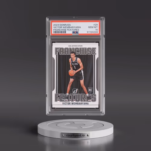 2023 Panini Donruss Franchise Features #29 Victor Wembanyama (PSA 10 GEM MINT)