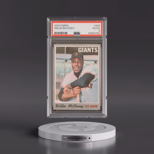 1970 Topps #250 Willie McCovey (PSA 4 VG-EX)