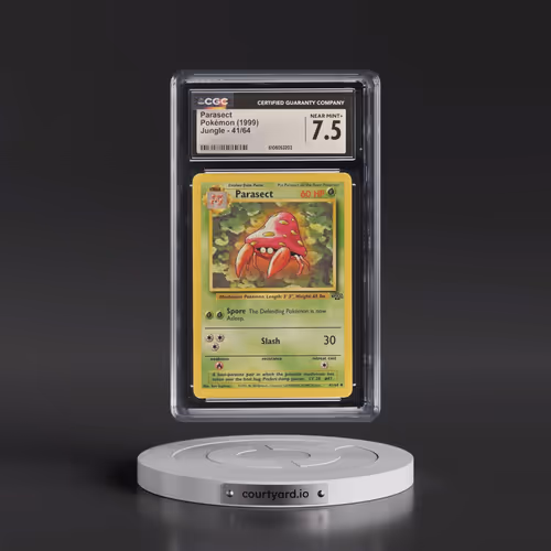 1999 Jungle #41/64 Parasect (CGC 7.5 NM+)
