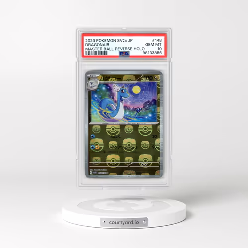 2023 Pokémon Sv2a-Pokemon 151 #148 Dragonair - Reverse Holo Master Ball (PSA 10 GEM MINT)