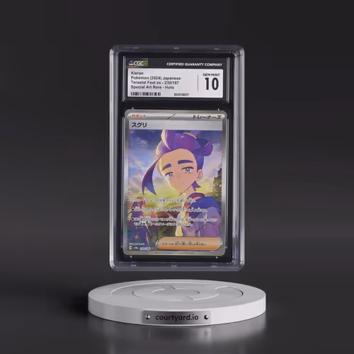 2024 Pokémon Sv8a-Terastal Fest EX #230 Kieran - Special Art Rare (CGC 10 GEM MINT)