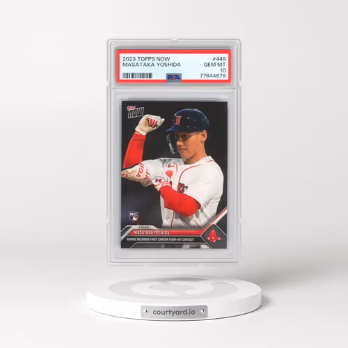 2023 Topps Now #449 Masataka Yoshida (PSA 10 GEM MINT)